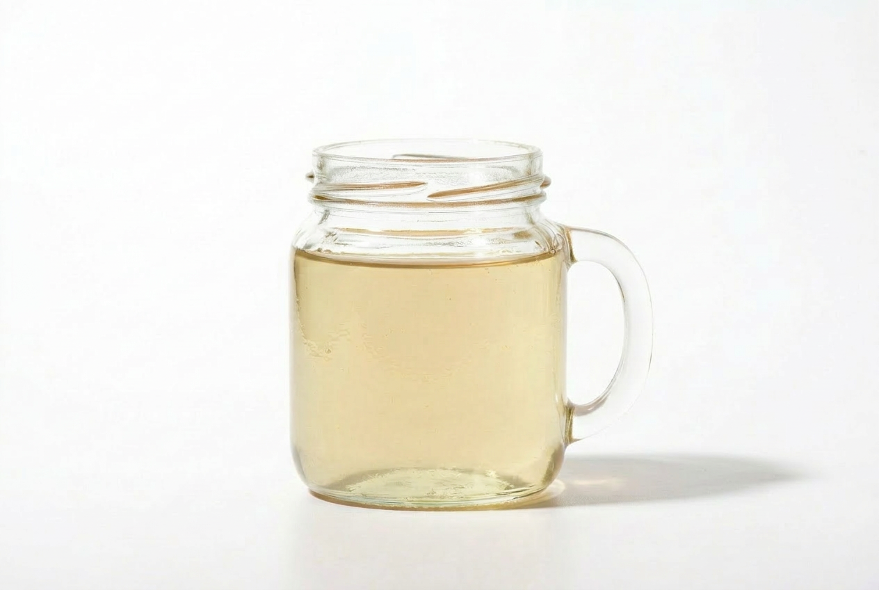 Premium Sage honey in glass jar